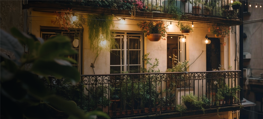 2. Small Balcony Lighting Ideas: Making Every Inch Count
